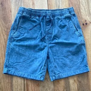 PRA a blue corduroy shorts